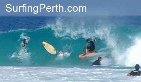 Surfing Perth
