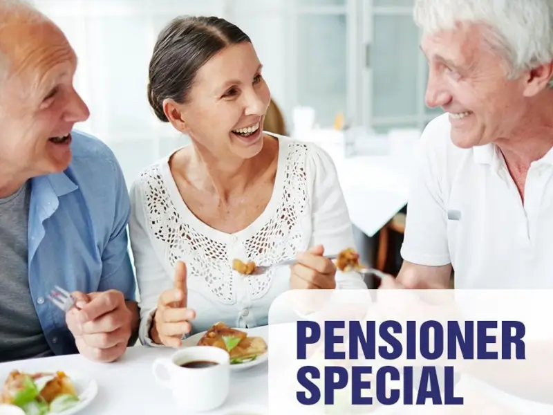Perth restaurant pension discount
