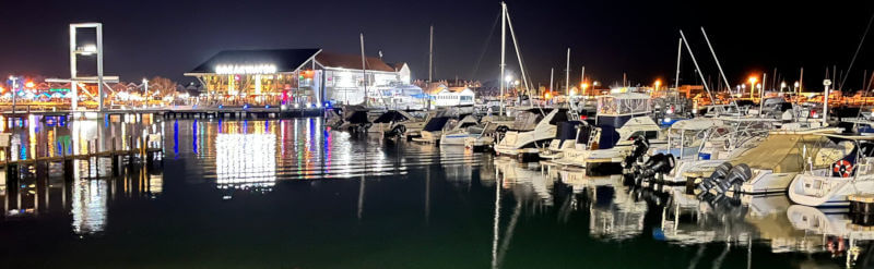 Hillarys Boat Harbour night