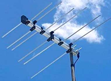 Outdoor digital TV antenna installation Perth