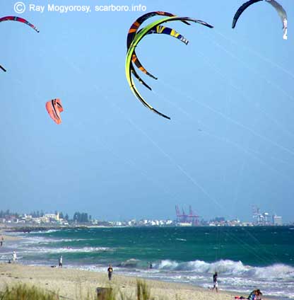 Kitesurfing image, Perth's Sunset Coast