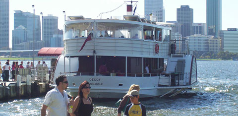 Swan River paddle boat